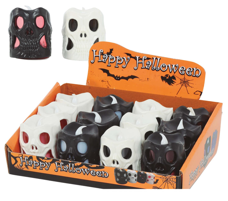 Halloween Skull Lantern Led 6cm