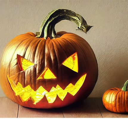 Outils d'Halloween pour les citrouilles