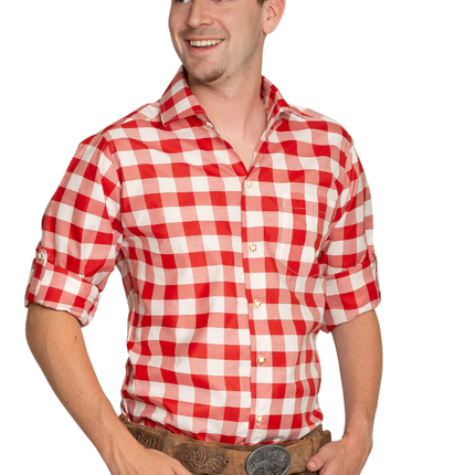 Chemisier Oktoberfest Rouge Blanc