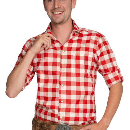 Chemisier Oktoberfest Rouge Blanc