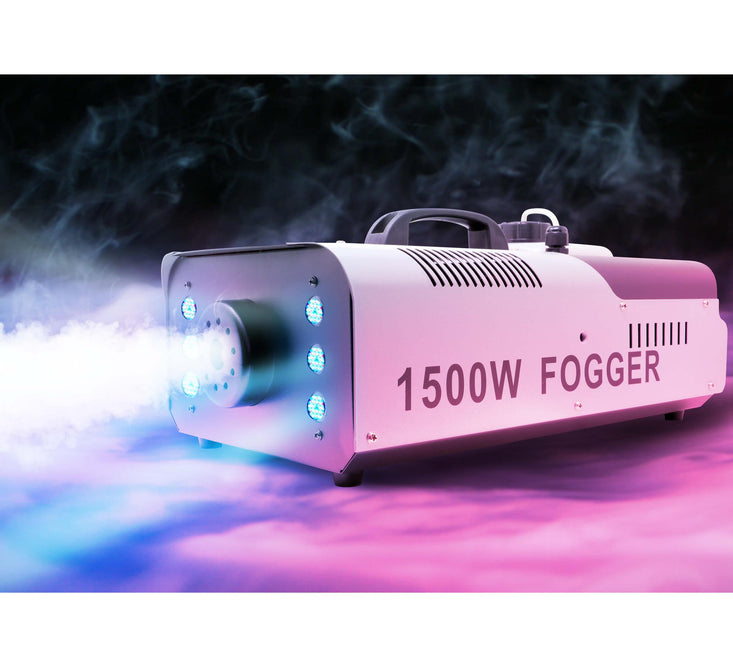 Machine à fumée avec lumière et contrôle 1500W