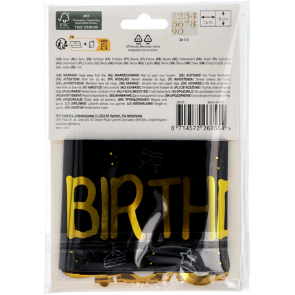 Écharpe de joyeux anniversaire