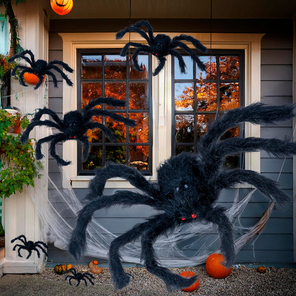 Fausse araignée noire 90cm