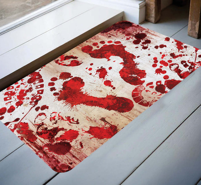 Paillasson Halloween Bloody Footsteps 60cm