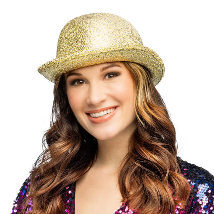Chapeau Celebration doré
