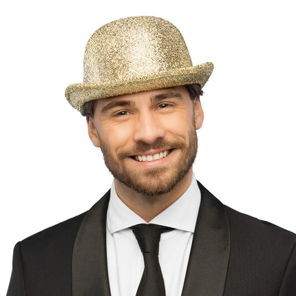 Chapeau Celebration doré
