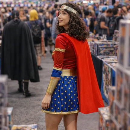 Costume pour adulte « Super-héroïne Star »