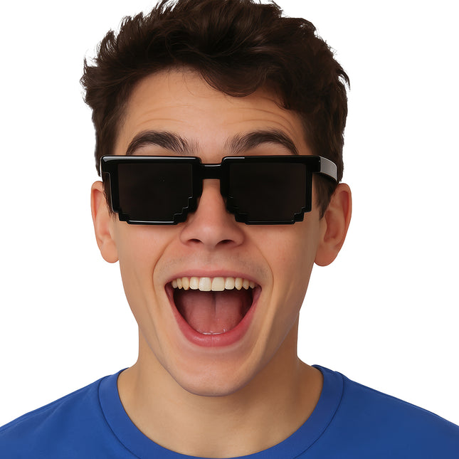 Lunettes de pixels (noires)