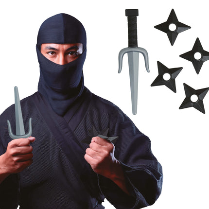 ensemble ninja 5 pièces noir