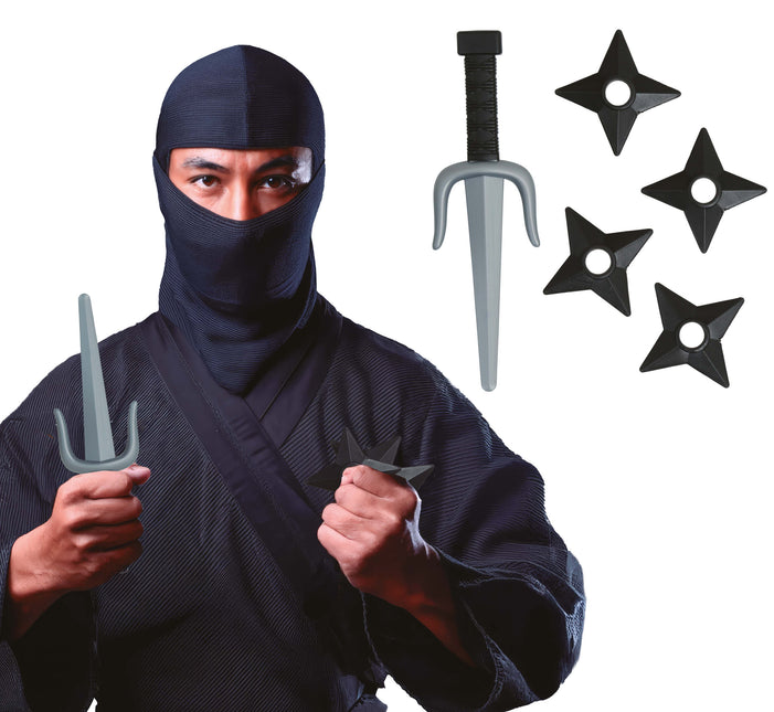 ensemble ninja 5 pièces noir