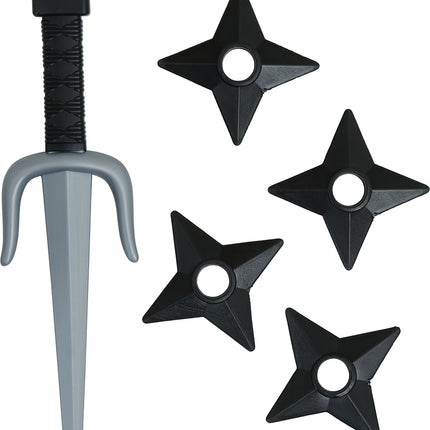ensemble ninja 5 pièces noir