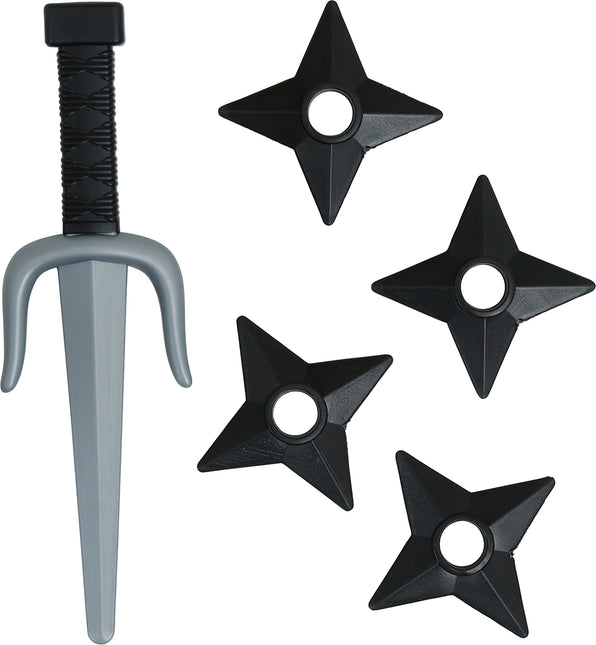 ensemble ninja 5 pièces noir