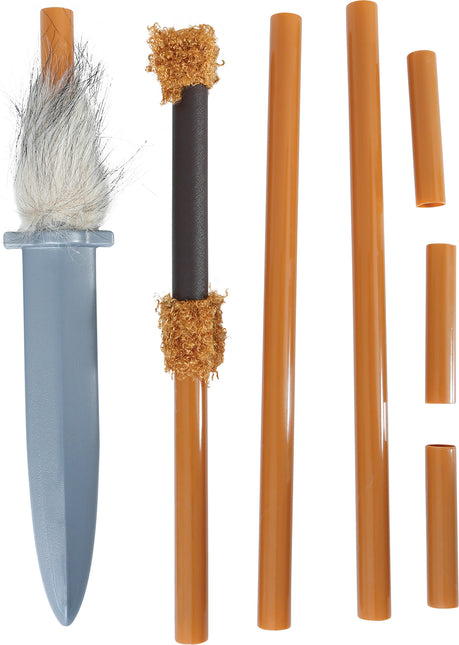 Lance indigène démontable de 120 cm