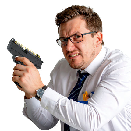 Pistolet élastique 17 cm