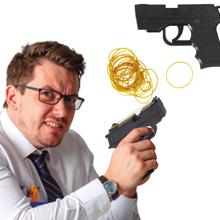 Pistolet élastique 17 cm