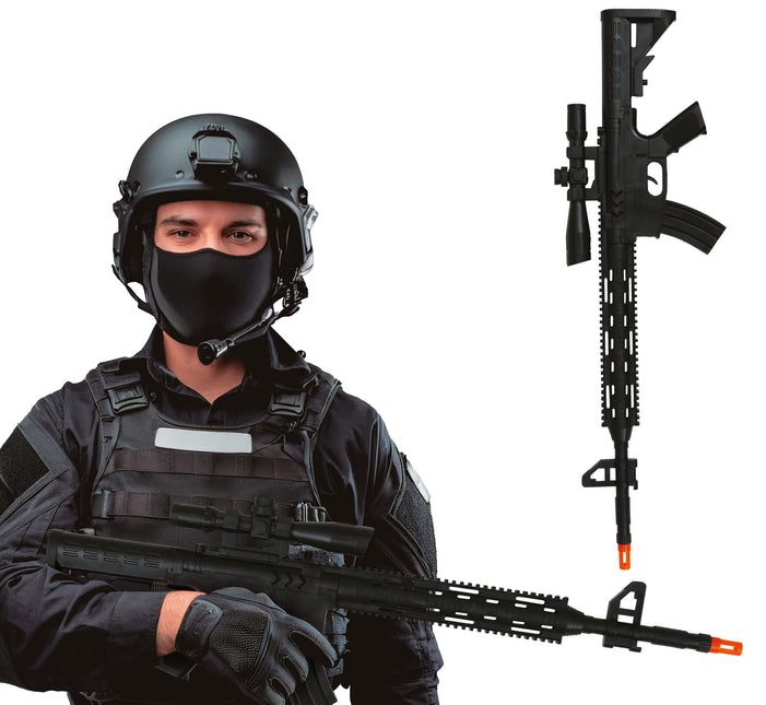 Faux Pistolet 68 cm fusil d'assaut