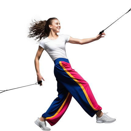 Ballon de danse multicolore avec led 7 cm
