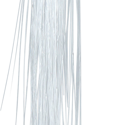 Extension de cheveux violet fluo avec lumière 30cm