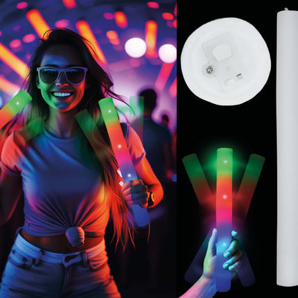 Bâton LED coloré 48cm