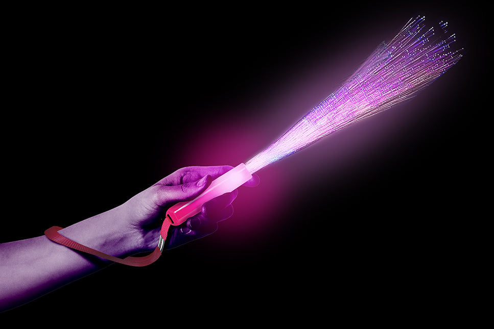 Fibres de verre colorées en forme de bâton 25cm