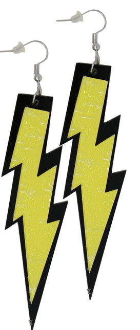 Neon 80S Set d'accessoires jaune 5 pièces