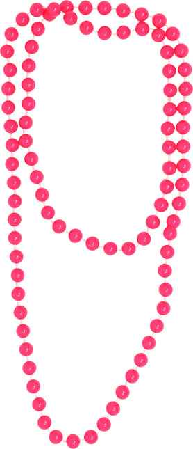 Set d'accessoires Neon 80S Rose vif 5 pièces