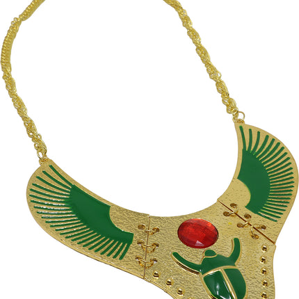Collier Cléopâtre Or Vert