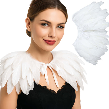 Cape en plumes 90x30cm