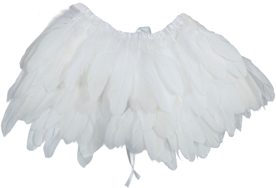 Cape en plumes 90x30cm