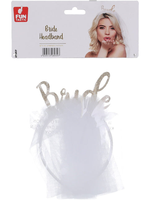 Bandeau de cheveux de la mariée