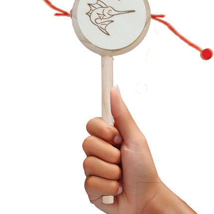 Hochet tambourin 20 cm