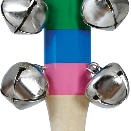 Hochet en bois Jingle Bell 20cm