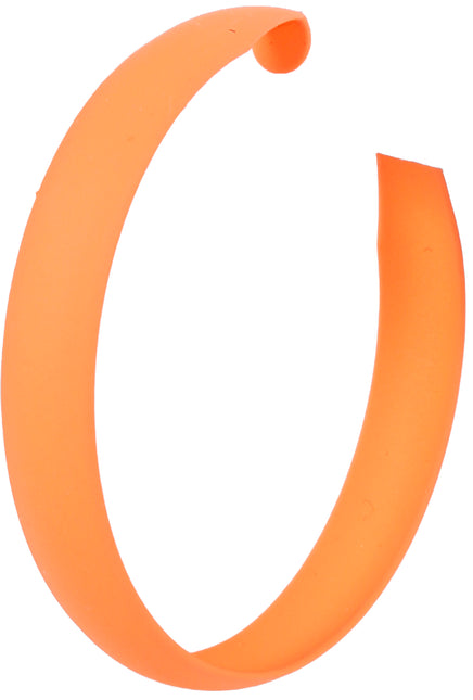 Boucles d'oreilles néon orange