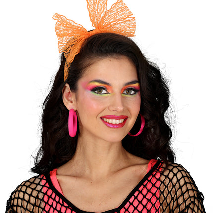 Boucles d'oreilles néon