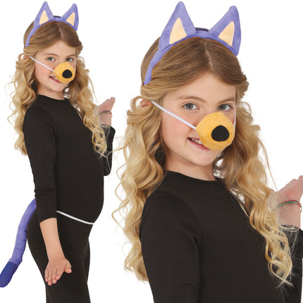 Ensemble de costumes de chien 3 pièces