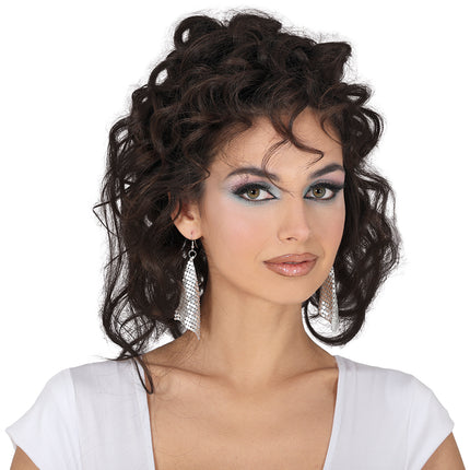 Boucles d'oreilles métalliques 9 cm