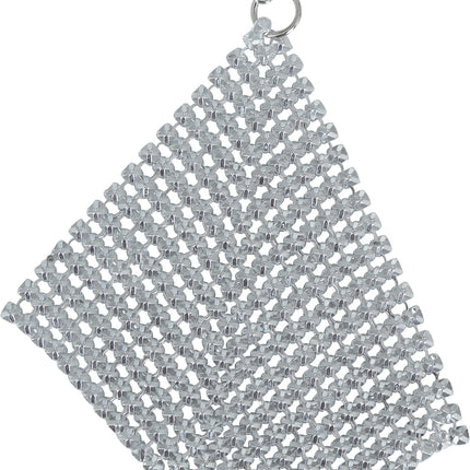 Boucles d'oreilles métalliques 9 cm