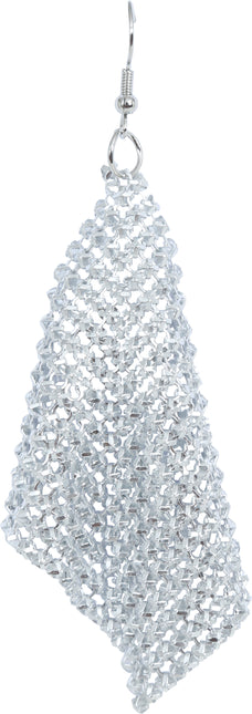 Boucles d'oreilles métalliques 9 cm