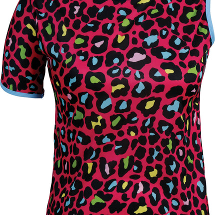 T-shirt léopard 80s