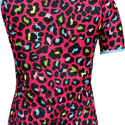 T-shirt léopard 80s