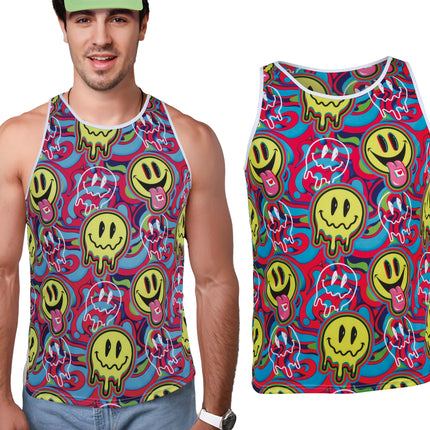 T-shirt acidulé psychédélique, adulte