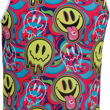 T-shirt acidulé psychédélique, adulte