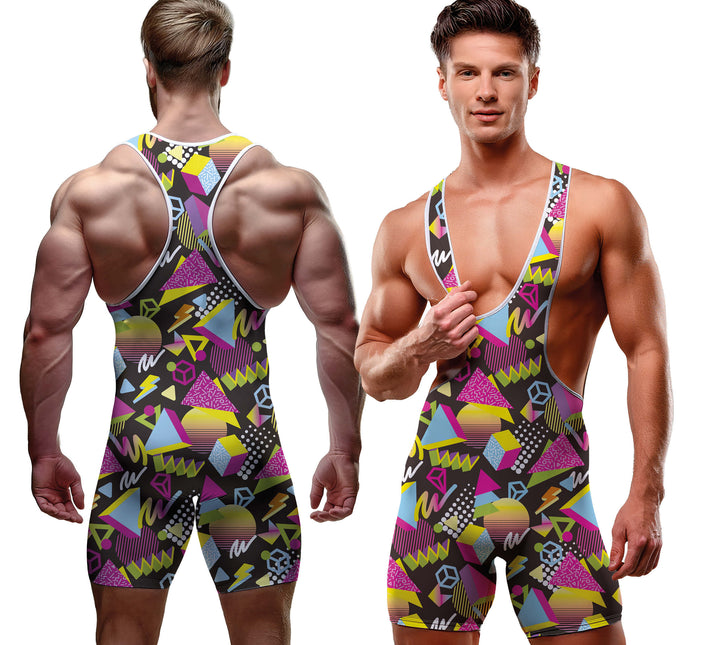 Combinaison Néon 80S Hommes