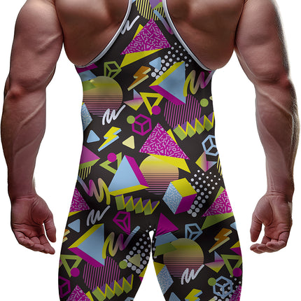 Combinaison Néon 80S Hommes