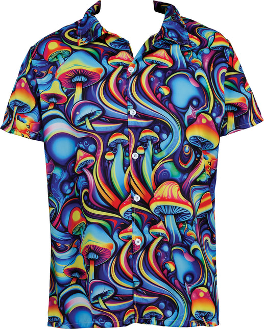 Chemise psychédélique à champignons