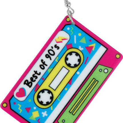 Boucles d'oreilles à cassette