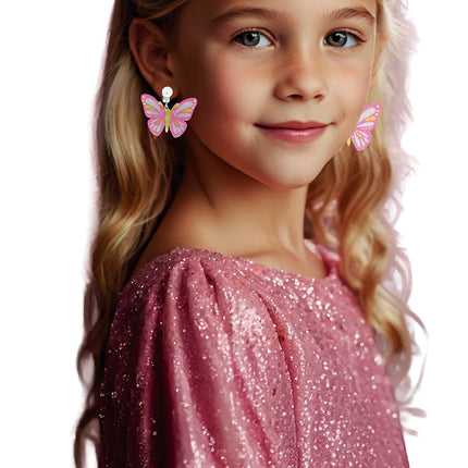 Boucles d'oreilles papillon