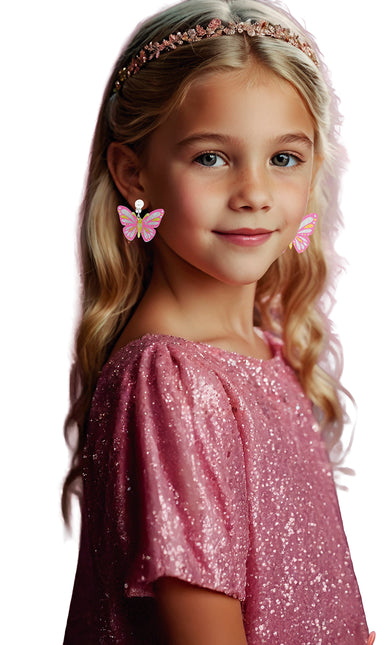 Boucles d'oreilles papillon