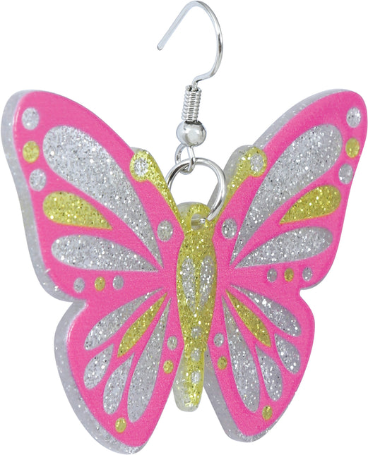 Boucles d'oreilles papillon