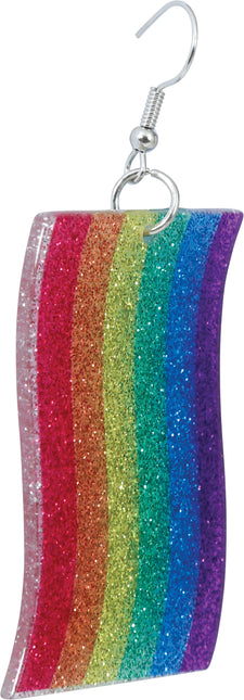 Boucles d'oreilles arc-en-ciel